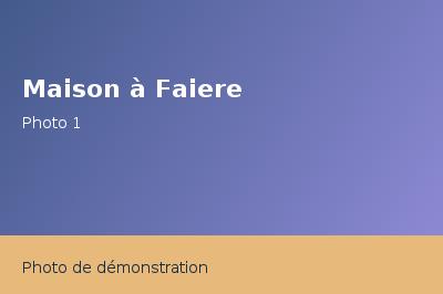 Vente Maison F4 242m²